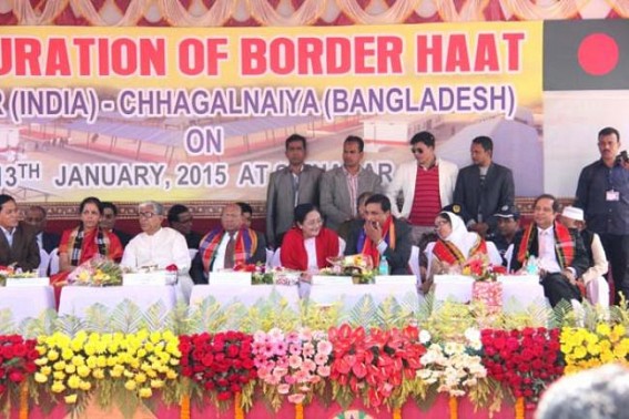  First border haat opens in Tripura: Jointly inaugurated by  India and Bangladesh Commerce Ministers; A new chapter in Indo-Bangla friendship